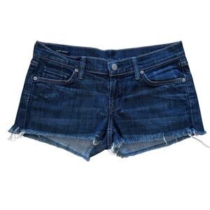 Citizens of Humanity Dita Cut Off Denim Shorts Size 29